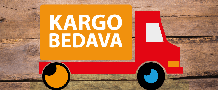 249 TL Üzeri Kargo Bedava!