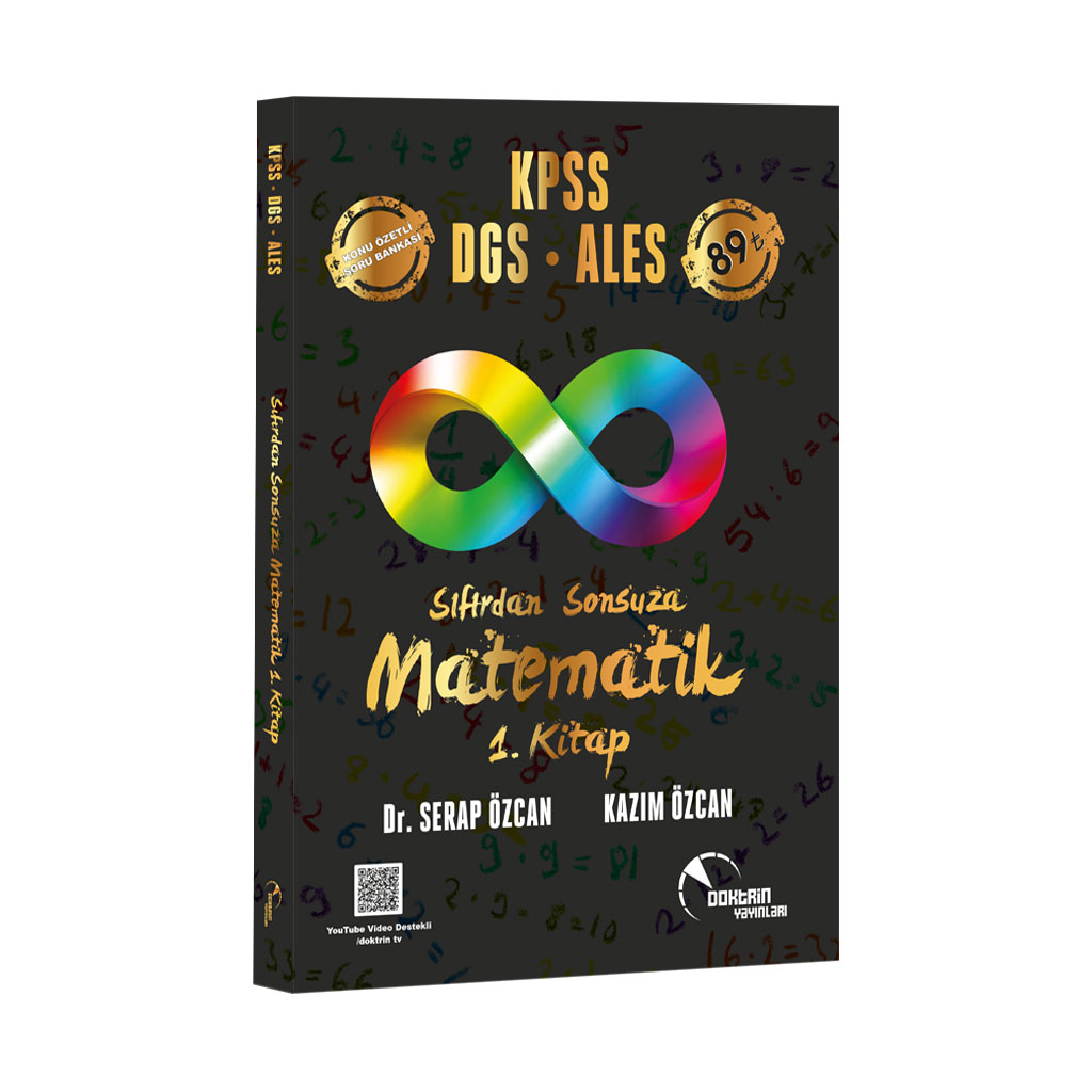 DGS Sıfırdan Sonsuza Matematik (1.Kitap) Konu Özetli Soru Bankası
