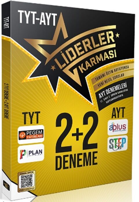 Tyt-ayt 2+2 Deneme Seti (1. Dönem Ayt Denemeler)