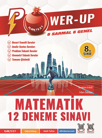 LGS 8. Sınıf Power-up Matematik 12 Deneme Sınavı