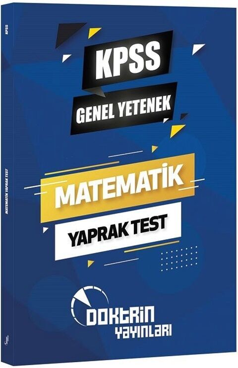 2025 KPSS Matematik Yaprak Test