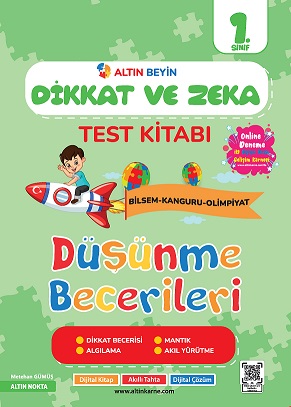 1. Sınıf Altın Beyin Dikkat Ve Zeka Kitabı