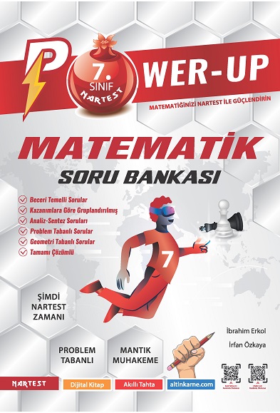 Nartest 7. Sınıf Power-up Matematik Soru Bankası