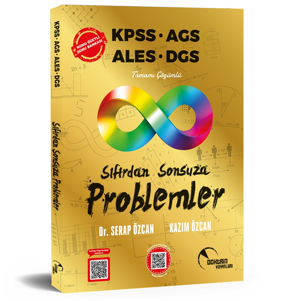 AGS Sıfırdan Sonsuza Problemler Konu Özetli Soru Bankası (Dijital Çözümlü)