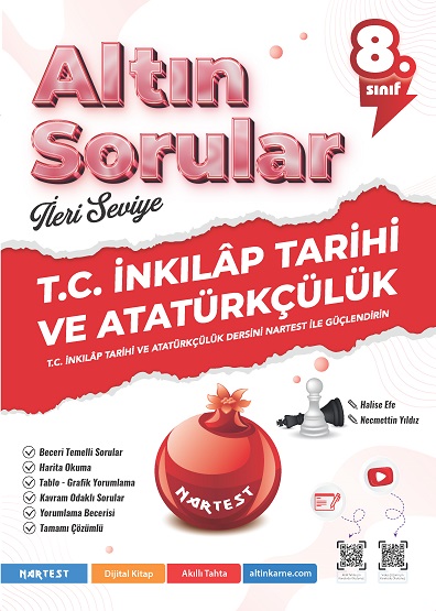2027 LGS 8. Sınıf Altın Sorular T.c. İnkılap Tarihi Ve Atatürkçülük Soru Bankası