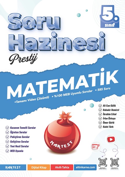 Nartest 5. Sınıf Matematik Soru Hazinesi